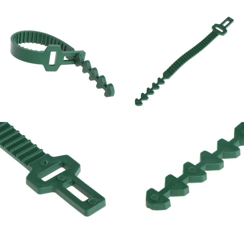 8 PCS Tree Stake Support Bands, Heavy Duty Adjustable Interlock,