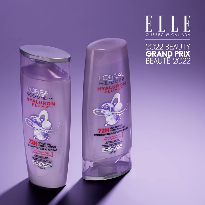 L'Oreal Paris Hair Expertise Hyaluron Plump Conditioner, with Hyaluronic Acid,