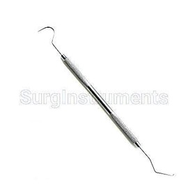 SURGICAL ONLINE Dental Probe Explorer #5 Surgical Instruments Perio Probe Stainless Steel Dental Instruments Oral Cavity