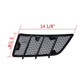 Astra Depot Left Right Hood Air Vent Covers Compatible with 08-11 Mercedes W164 ML350 ML450 ML550 ML63 AMG GL320 GL350 GL450 GL550