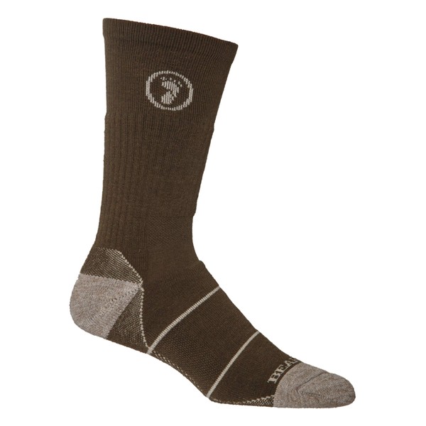 Bear Proof Merino Wool Crew"The Pinnacle" (OD Green Grey, 9-11