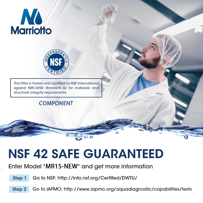 MARRIOTTO LT1000PC Refrigerator Water Filter, Water Filter ADQ747935 Compatible with