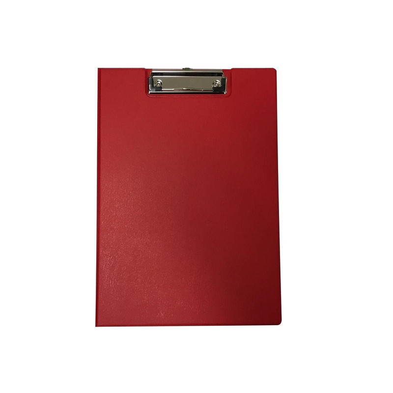 Janrax A4 Red PVC Foldover Clipboard
