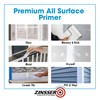 Zinsser 2001 Bulls Eye 1-2-3 All surface Primer, Gallon, White