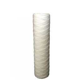 WF-SW1020 2.5-inch x 10-inch String Wound Sediment Water Filter Cartridge, fits in 10-inch standard size housings of undersink RO or filtration systems (1 Pack, 20 Micron)