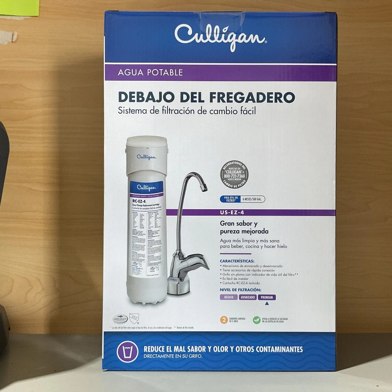 Culligan Easy-Change Under Sink Drinking Water System Level 4 Filter