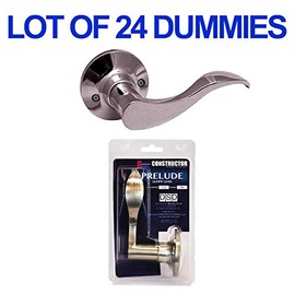 Wholesale Door Lock Sets Handle Knob Entry Passage Privacy Satin Nickel (Prelude Dummy Right)