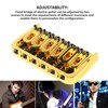 Electric Guitar Fixed Bridge Metal Adjustable Professional Guitar Fixed Bridge