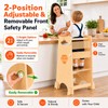 Chao KWORLDS Toddler Standing Tower, Montessori Kitchen Stool Helper for