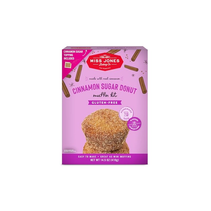 Gluten-Free Cinnamon Sugar Donut Muffin Kit