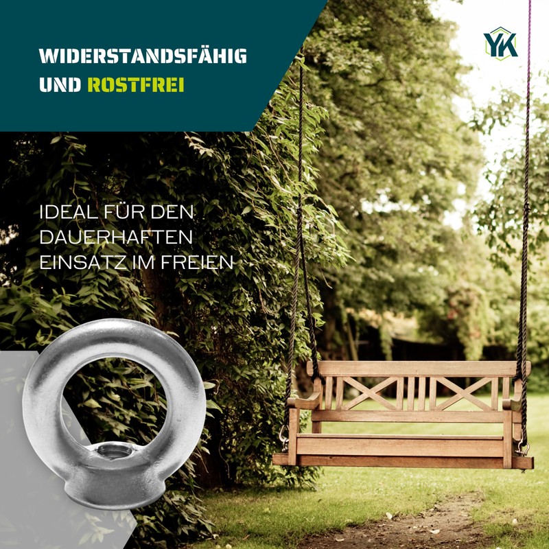 Ring Nut DIN 582 M6 M8 M10 to M30 Eyelet