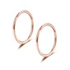 Lantine Pack of 2 16g 18g 20g Nose Piercing Ring