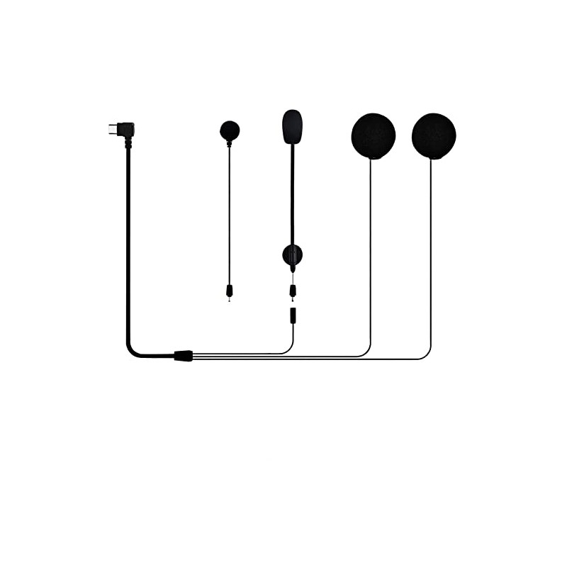 TNICER T5 Plus Dedicated Headset for Motorcycle Income Compatible with