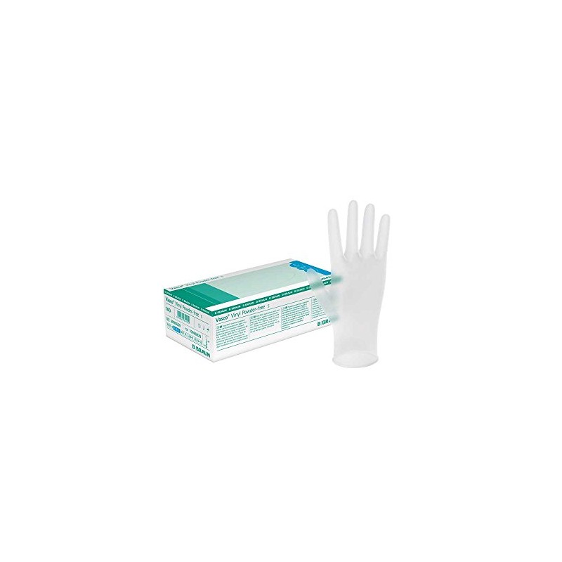 B. Braun Vasco Vinyl Vinyl Gloves Examination Gloves Disposable Gloves