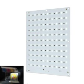 CMYK Lithophane LED Backlight Board Kit Compatible with Bambulab A1/A1 Mini Combo/P1P/P1S/X1C/X1E AMS 3D Printer for 3D Printed Photo Model Light Board