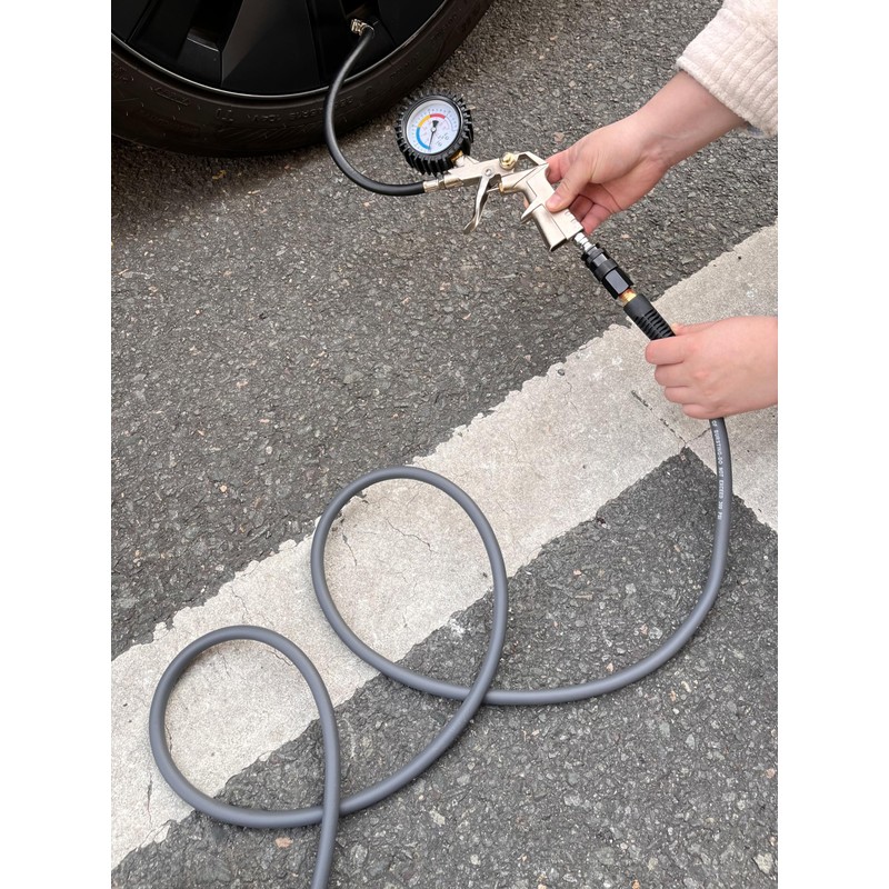 SYXQT Hybrid Air Hose 1/4-Inch x 50FT,Air Compressor Hose 300