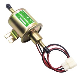 OXCANO Electric Fuel Pump 12V Universal Low Pressure 12 Volt Transfer Inline Fuel Pump Electric Transfer Gas Diesel Fuel Pump 4-7psi for Motorcycle Lawn Mower Carburetor ATV Trucks HEP-02A HEP02A