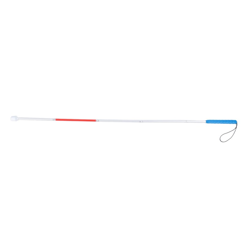 Folding Walking Pole Aluminum Alloy Collapsible Anti Slip Reflective Blind