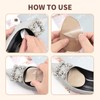 COWANIEE 4 Pairs Metatarsal Pads for Women High Heel Anti-Sliding