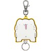 SK Japan Karase Rubber Reel Key Chain Cat 16970