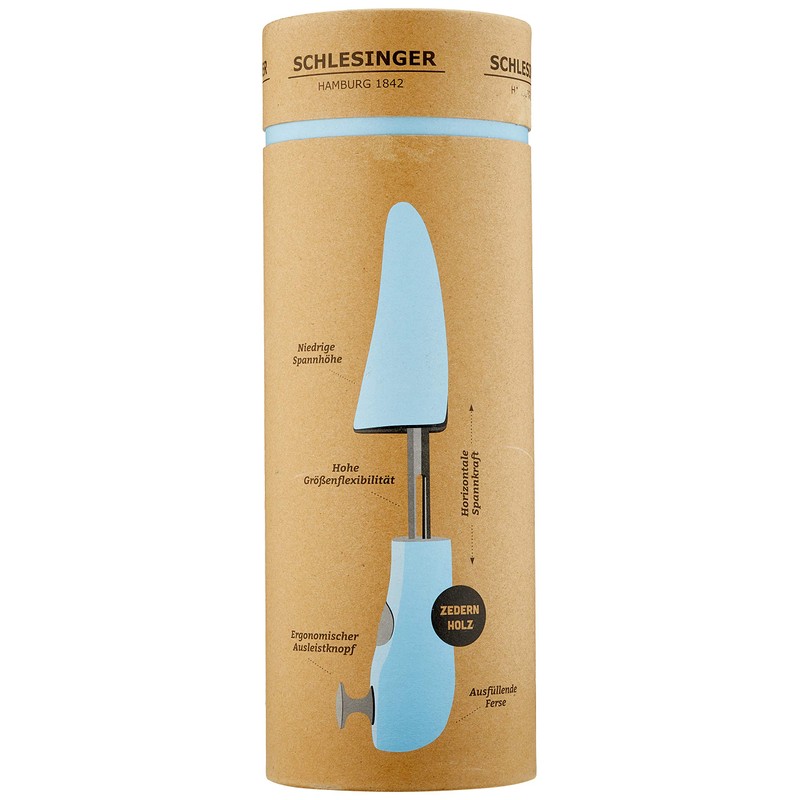 Schuhspanner Zedernholz König 1er, messing, Gr. 41/42