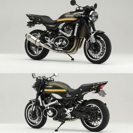 motokano Motorcycle Engine Guards Kit Frame Slider Protector Compatible with Kawasaki Z900 (2017-) Z900RS (2018-) Z900RS Cafe (2018-) (Black)