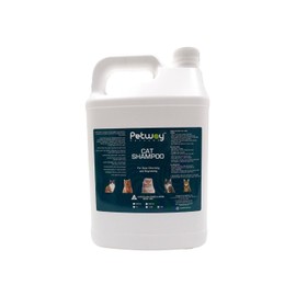 Petway Petcare Cat Shampoo, Anti Dandruff Shampoo for Deep Cleanse & Degreasing, Removes Excess Oils, Dirt and Dandruff, pH Balanced, Parabens & Sulfates Free, Cruelty Free, 8.5 Fl Oz (250ml)