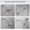 BRIGHT SHOWERS Shower Arm Extender for Rain and Handheld Shower