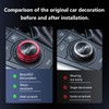 Auovo Drive Mode Control Switch Knob Cover Compatible with Toyota