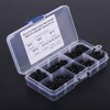 500PCS M3 Screws Assortment Kit,DIN Multi-Purpose Stainless Steel 304/ Carbon