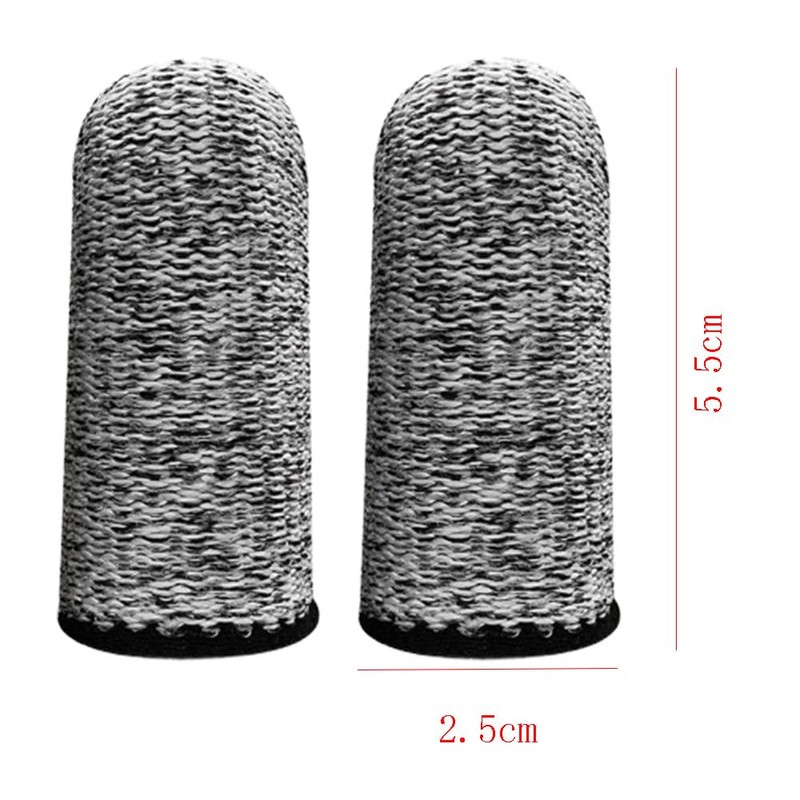 30 Pack Cut-Resistant Finger Cots Finger Sleeve Protector Reusable Thumb