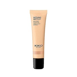 KIKO Milano Nothing Matte-R Mattifying Foundation 09, Perfecting Liquid Foundation with Matting Effect for up to 12 Hours