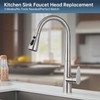 Kitchen Faucet Head Replacement,3 Modes Faucet Spray Head With 11