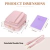 Prokva Journal Cover Bag, Journaling Supplies Storage Bag Carrying Case,