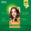 Nisha Creme Hair Color (Pack of 3, Light Brown)