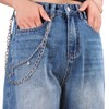 Silver Stars Charm Layered Fashion Trousers Chain for Women Men