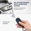 kwmobile Key Cover Compatible with Ford 3 Button Car Key