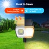 Consciot Solar Spot Lights Outdoor Waterproof, 24 LED Dusk-to-Dawn Solar