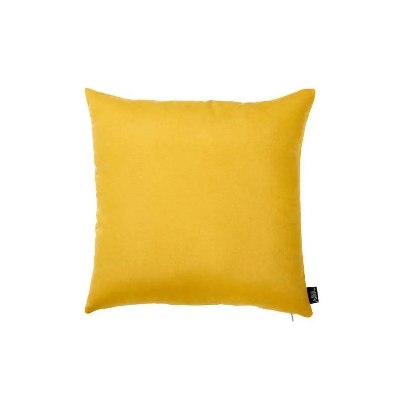 Homeroots Set of Two 20" Yellow Throw Pillow Covers