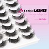 Losha Lashes Fluffy Cat Eye Lashes 14 Pairs 3D False