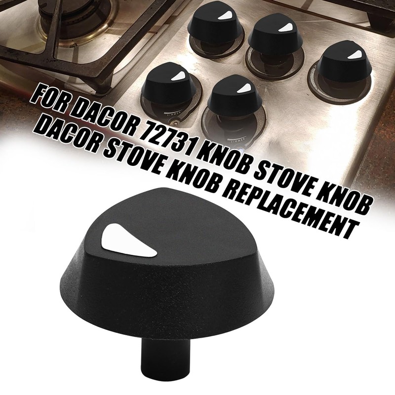 YIBEICO Upgraded Version Stove Knob for Dacor 72731, ABS Stove