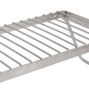 Folding Stainless Steel Camping Grate, Height Adjustable, Thicker Campfire Cooking