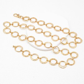 Tiardey Multi Layer Women Chain Belt Waist Chain Metal Belt Adjustable Metal Link Body Belly Waist Chain Belt for Pants Dresses