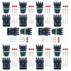 ZYTC 10 Kits 3 Pin Way Waterproof Electrical Connector Plug