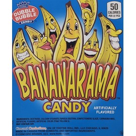 Candy Retailer Candy Retailer Bananarama Banana Shaped Candy 1 Lb