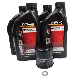 2016-2023 Kawasaki Ninja ZX-10R ZX-10RR ZX1000 KRT ABS OEM Oil Change Kit KAW11