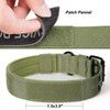 JSXD Tactical Dog Collar,Military Grade Nylon with Soft Padded Lining,1.5