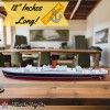 RMS Carpathia Model Ship 1 Ft Long By TitanicToyCo -