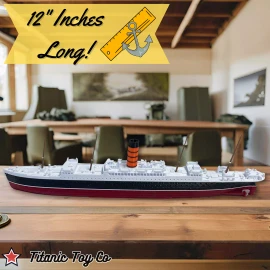 RMS Carpathia Model Ship 1 Ft Long By TitanicToyCo - Titanic Toys For Kids