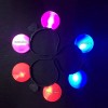 Led 10 Diademas Mickey Raton Luminosa Led Luz Varios Colores